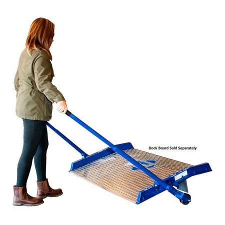 Bluff Mfg Bluff Ez-Roll Attachment For Aluminum Dock Boards - 54in- 60in Length EZ47LR-PAIR